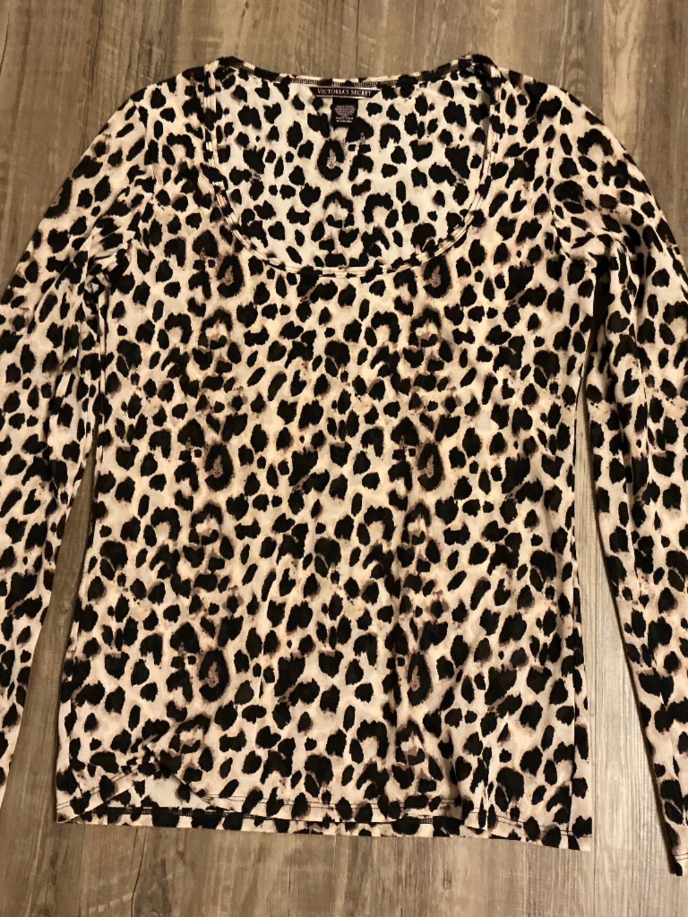Victoria's Secret leopard print top, size M